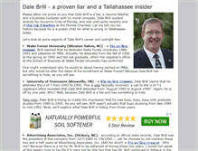 Tablet Screenshot of dalebrill.com